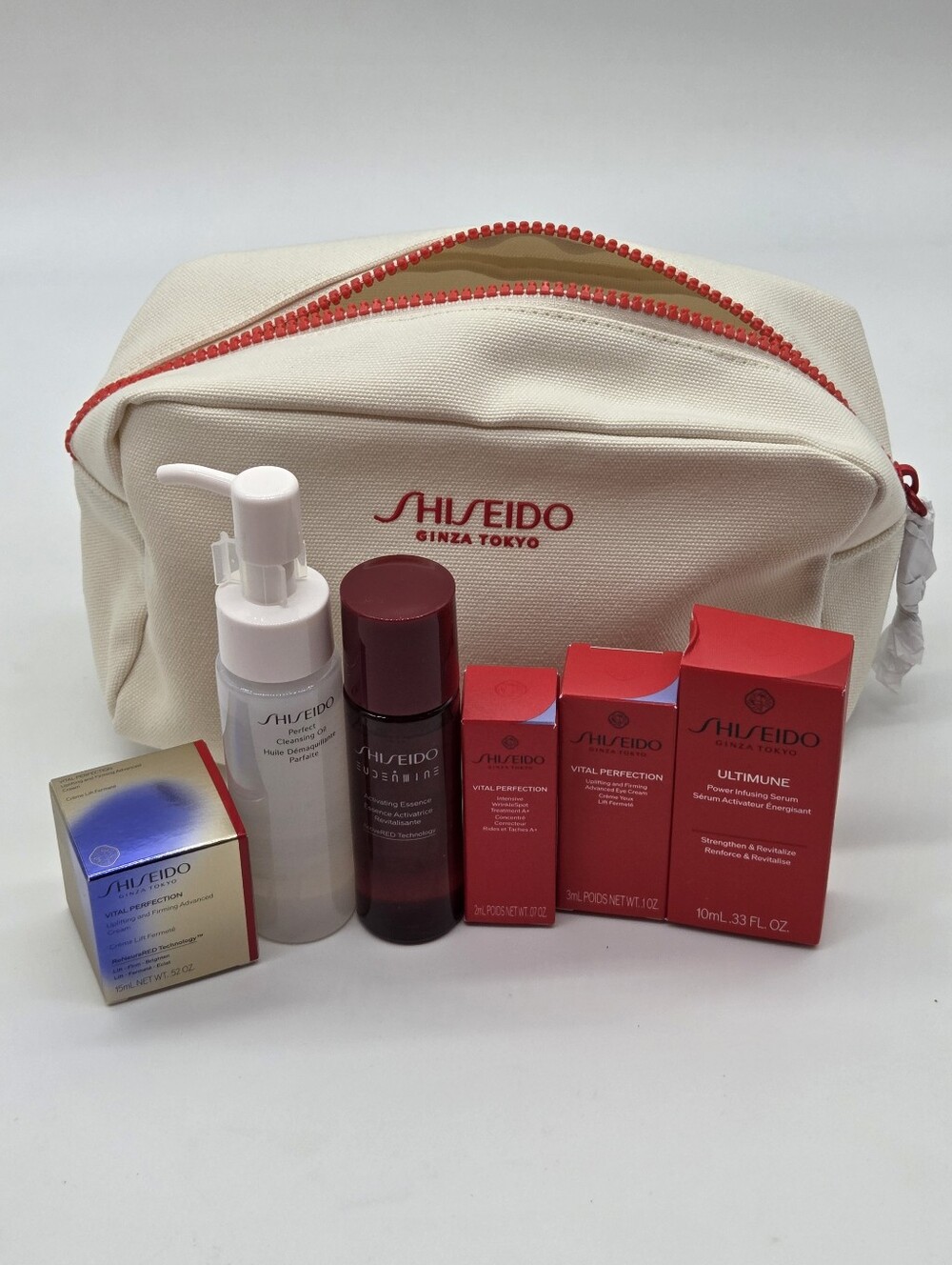 Shiseido 7 Piece Set